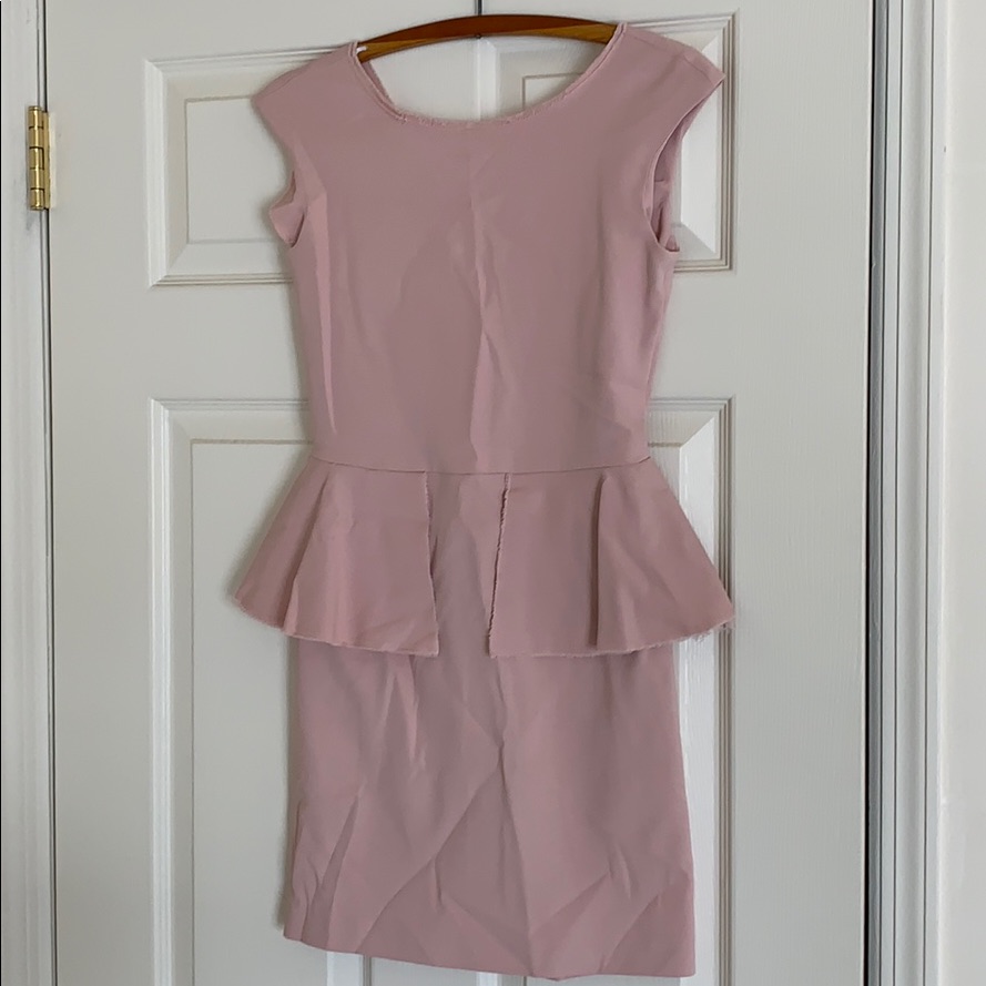 Light Pink Ruffle Dress